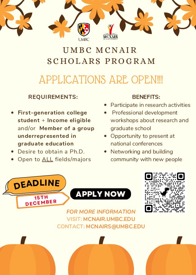 UMBC McNair Scholars Program