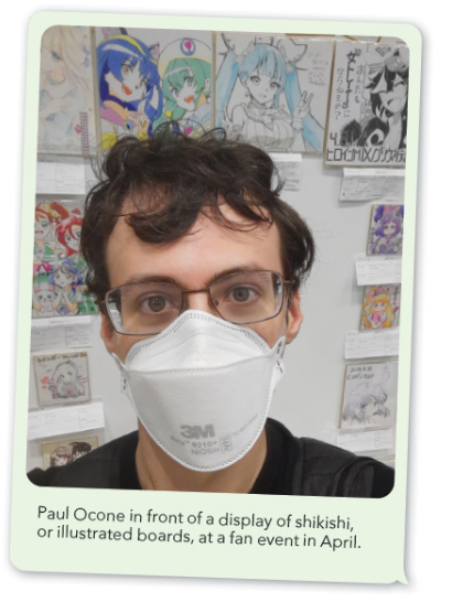 Fulbright Recipient Paul Ocone, INDS B.A.: Anime and Manga Studies
